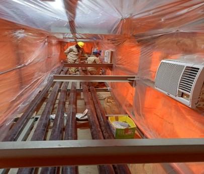 Booth Preparation for 220 kV Cable Termination & Jointing Image4